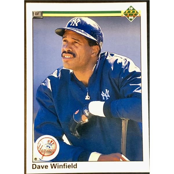 1990 UPPER DECK DAVE WINFIELD (HOF)