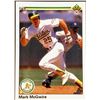 Image 1 : 1990 UPPER DECK MARK McGWIRE