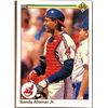 Image 1 : 1990 UPPER DECK SANDY ALOMAR JR. ROOKIE CARD