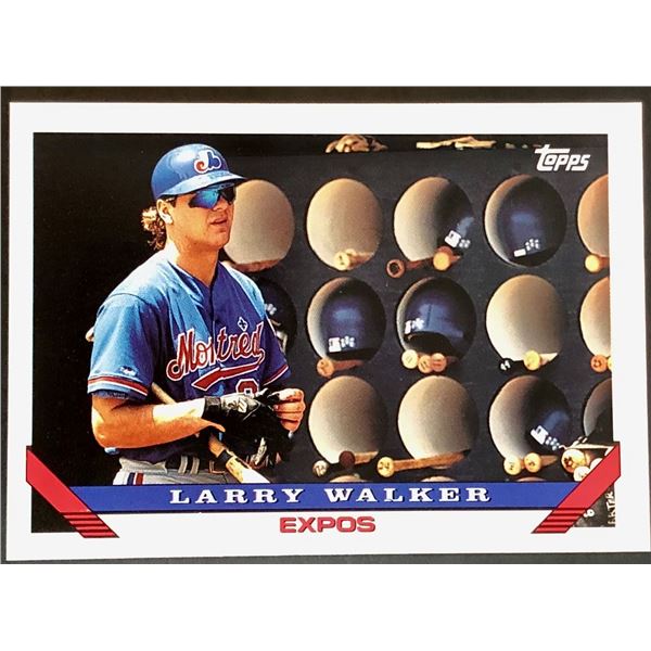 1994 TOPPS LARRY WALKER (HOF)