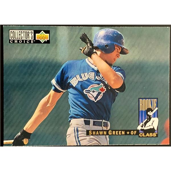 1994 UPPER DECK SHAWN GREEN ROOKIE CARD