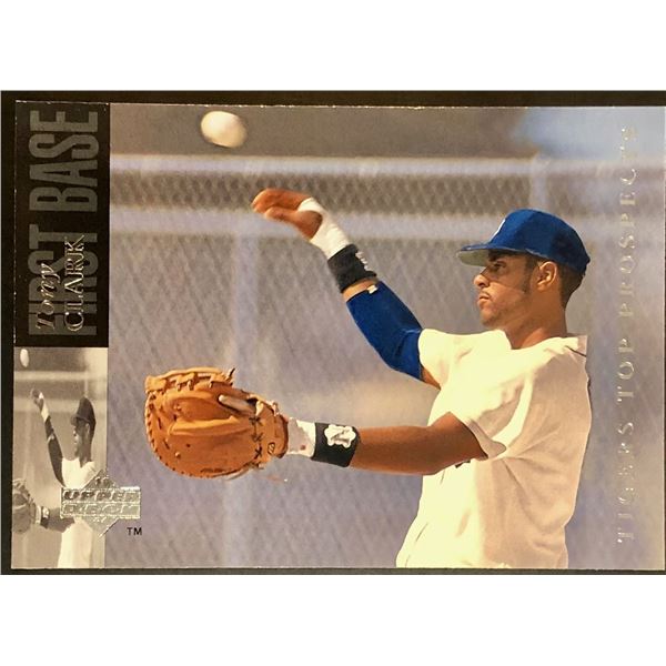 1994 UPPER DECK TONY CLARK ROOKIE CARD
