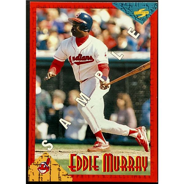 1995 SCORE SAMPLE CARD - EDDIE MURRAY (HOF)