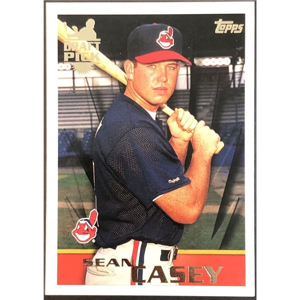 1996 TOPPS SEAN CASEY ROOKIE CARD