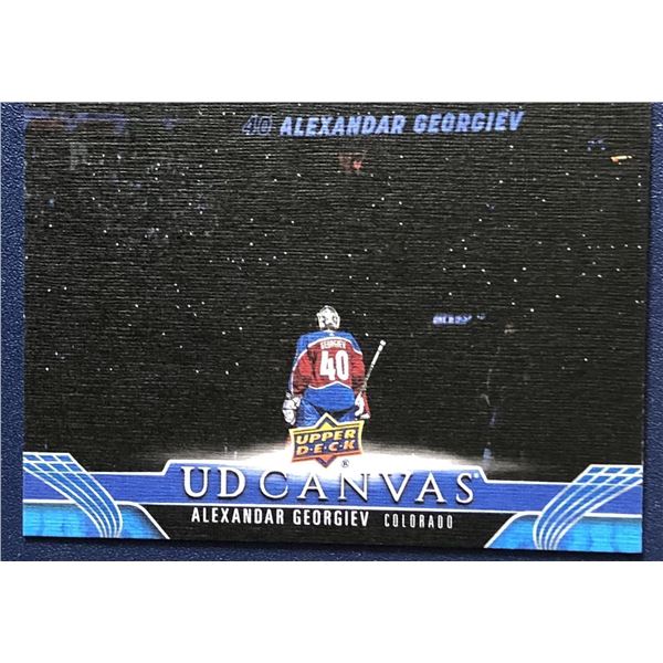 2023-24 UPPER DECK CANVAS ALEXANDER GEORGIEV