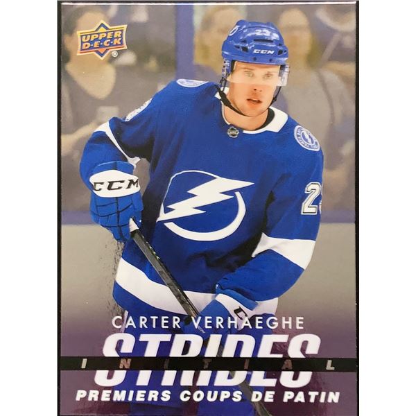 2024-25 UPPER DECK CARTER VERHAEGHE