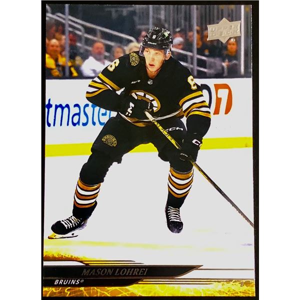 2024-25 UPPER DECK MASON LOHREI ROOKIE CARD