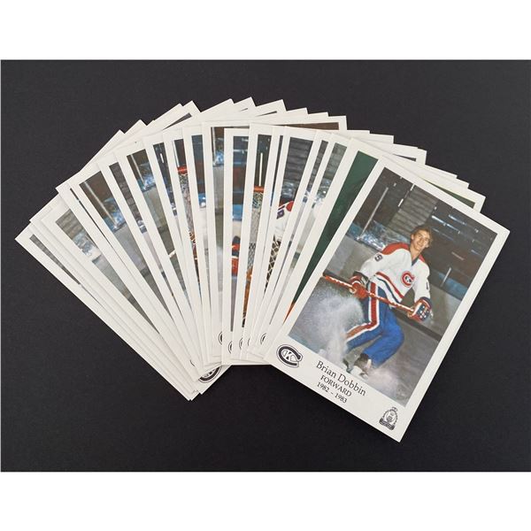 1982-83 KINGSTON CANADIANS (OHL) POLICE SET