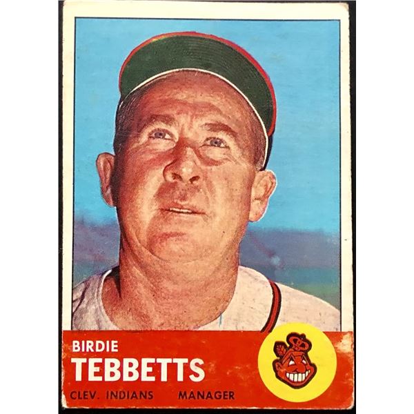 1963 TOPPS BIRDIE TEBBETTS