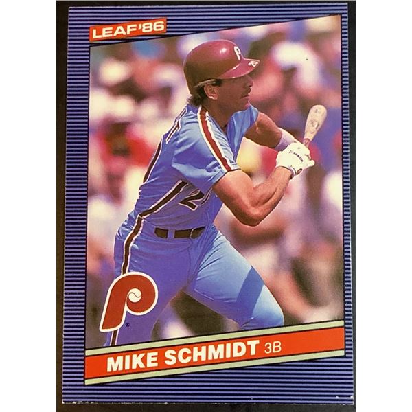1986 LEAF MIKE SCHMIDT (HOF)