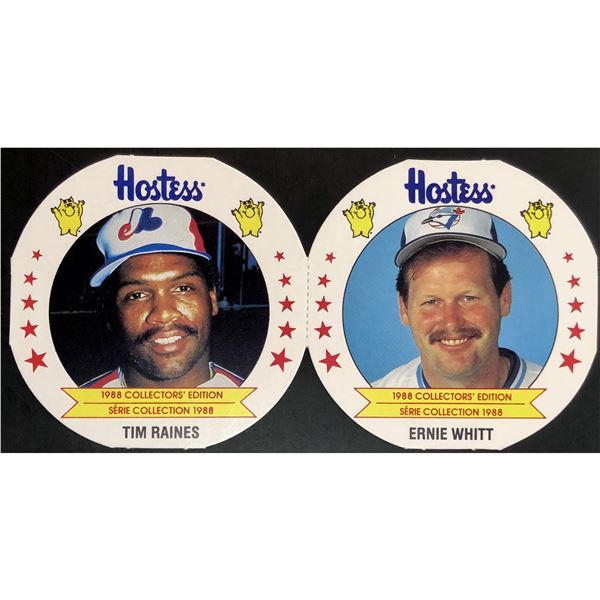 1988 HOSTESS POTATO CHIPS TIM RAINES