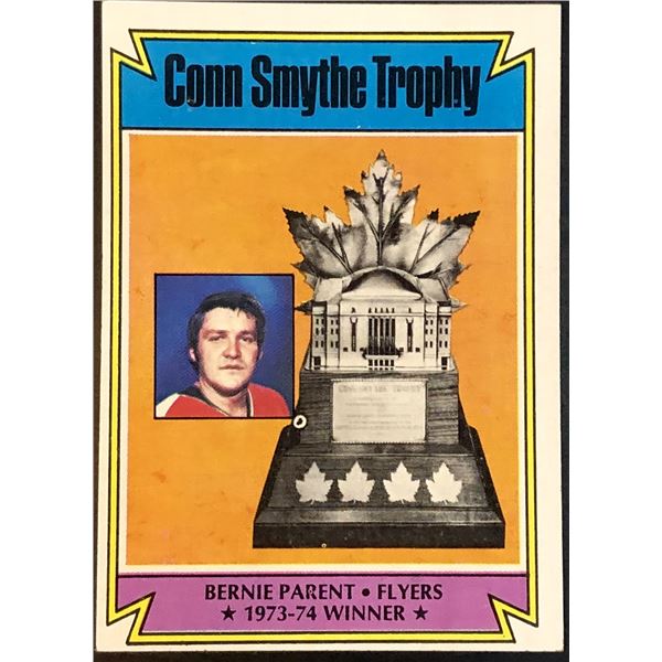 1974-75 NHL TOPPS BERNIE PARENT (HOF)
