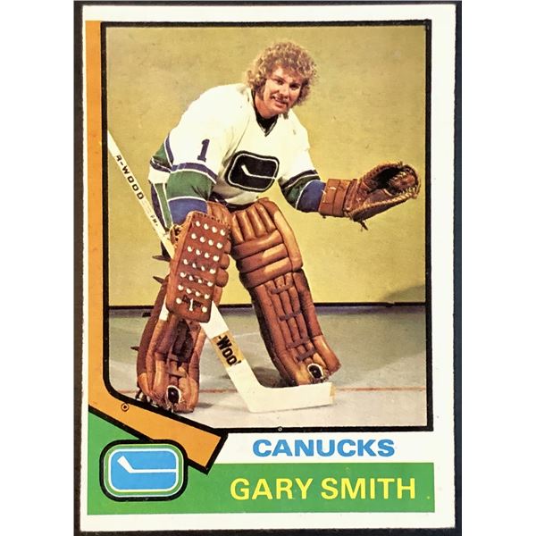 1974-75 NHL TOPPS GARY SMITH