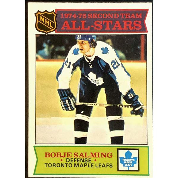 1975-76 NHL O-PEE-CHEE BORJE SALMING (HOF)