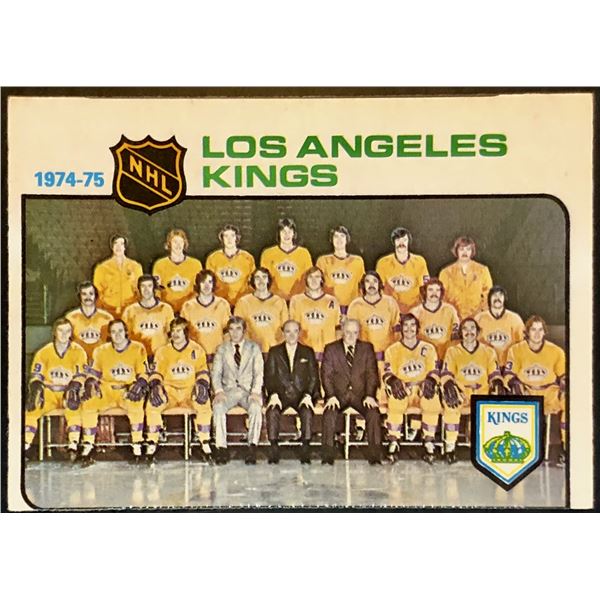 1975-76 NHL O-PEE-CHEE LOS ANGELES KINGS
