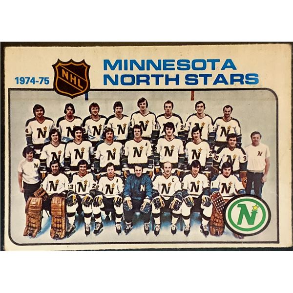 1975-76 NHL O-PEE-CHEE MINNESOTA NORTH STARS