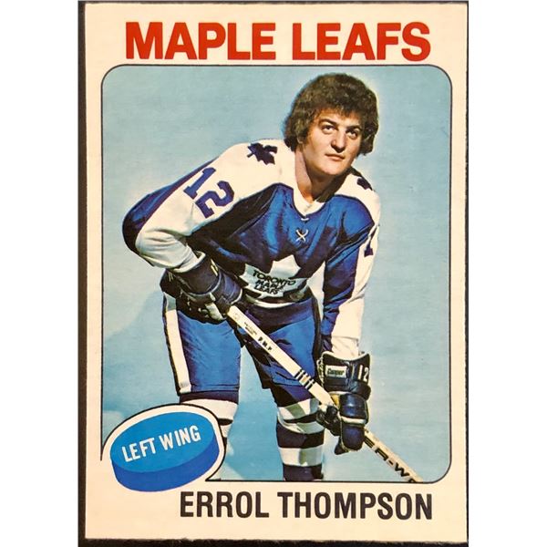1975-76 NHL O-PEE-CHEE ERROL THOMPSON