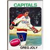Image 1 : 1975-76 NHL TOPPS GREG JOLY ROOKIE CARD