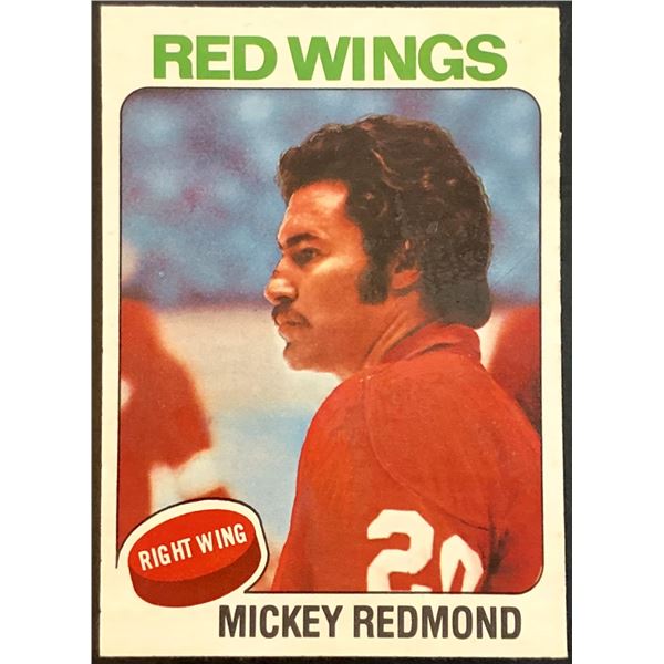 1975-76 NHL O-PEE-CHEE MICKEY REDMOND
