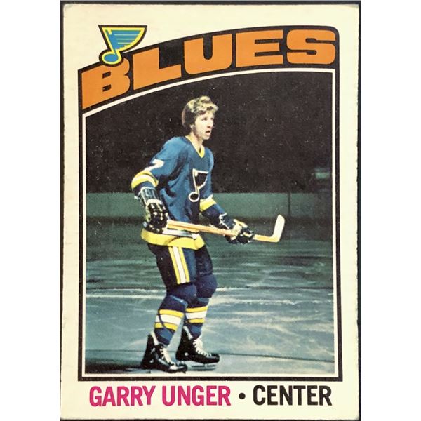 1976-77 NHL O-PEE-CHEE GARRY UNGER