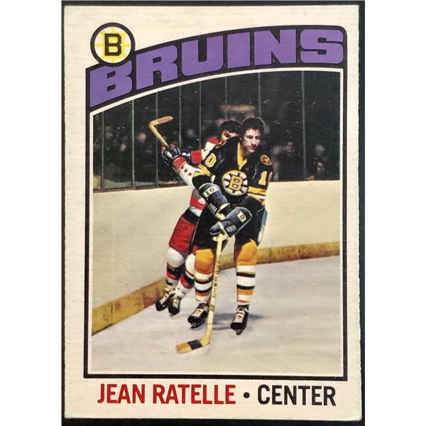 1976-77 NHL O-PEE-CHEE JEAN RATELLE (HOF)