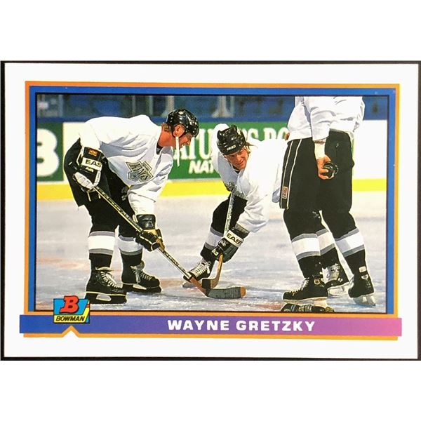 1991-92 BOWMAN WAYNE GRETZKY (HOF)