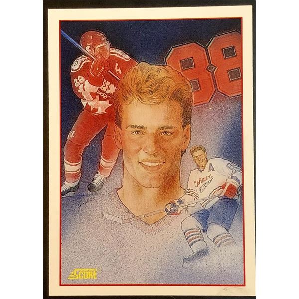 1991-92 SCORE ERIC LINDROS (HOF) ROOKIE CARD
