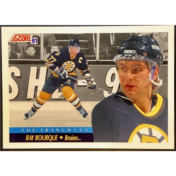 1991-92 SCORE U.S. RAY BOURQUE (HOF)