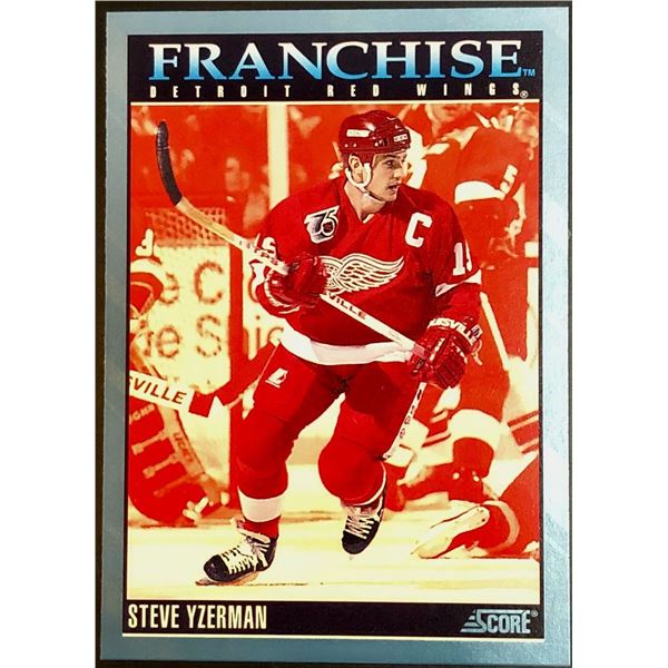 1992-93 SCORE STEVE YZERMAN (HOF)