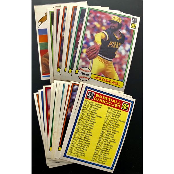 1982 DONRUSS BASEBALL COLLECTION (25)