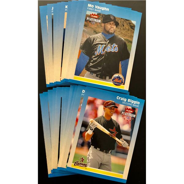 2002 FLEER PLATINUM BASEBALL COLLECTION (25)