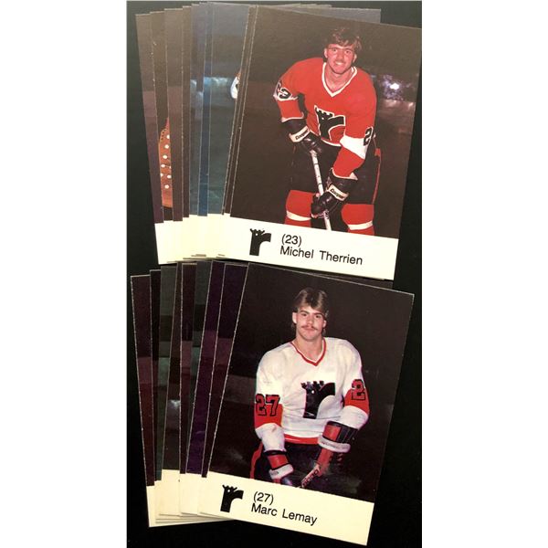 1980-81 QUEBEC REMPARTS (QMHJL) TEAM SET