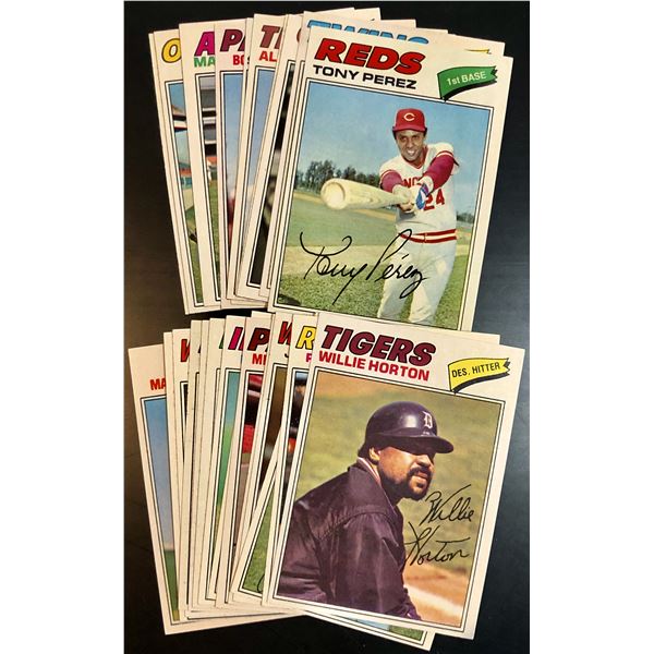 1977 TOPPS BASEBALL COLLECTION (25)