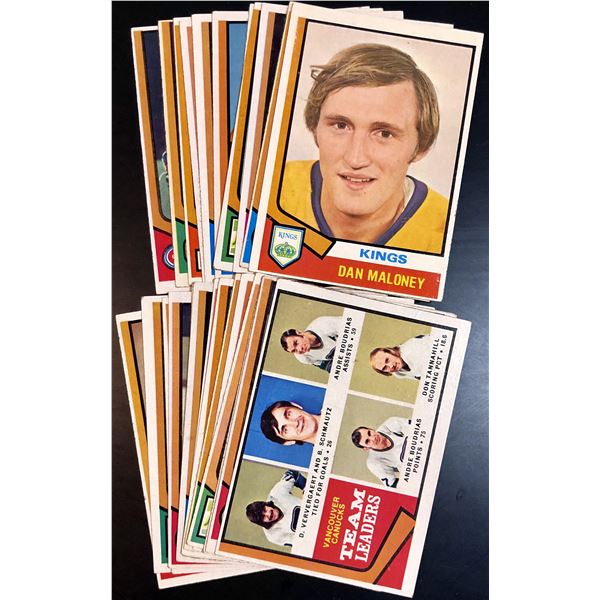 1974-75 TOPPS NHL COLLECTION (25)