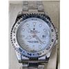 Image 1 : ROLEX EXPLORER II 16570 REPLICA WATCH. STAINLESS-STEEL CASE AND OYSTER BRACELET. WHITE DIAL AND STAI