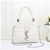 Image 1 : BRAND NEW YVES SAIN LAURENT WHITE PURSE- HIGH QUALITY REPLICA - Includes dust ba