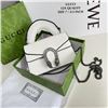 Image 1 : BRAND NEW GUGGI MICRO WHITE BAG - HIGH QUALITY REPLICA - Includes box and dust bag