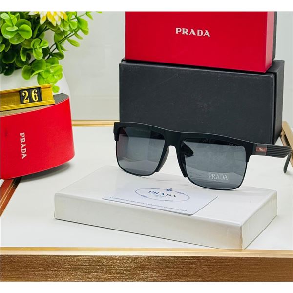 PRADA MAN HIGH-END REPLICA SUNGLASSES. BRAND NEW IN BOX