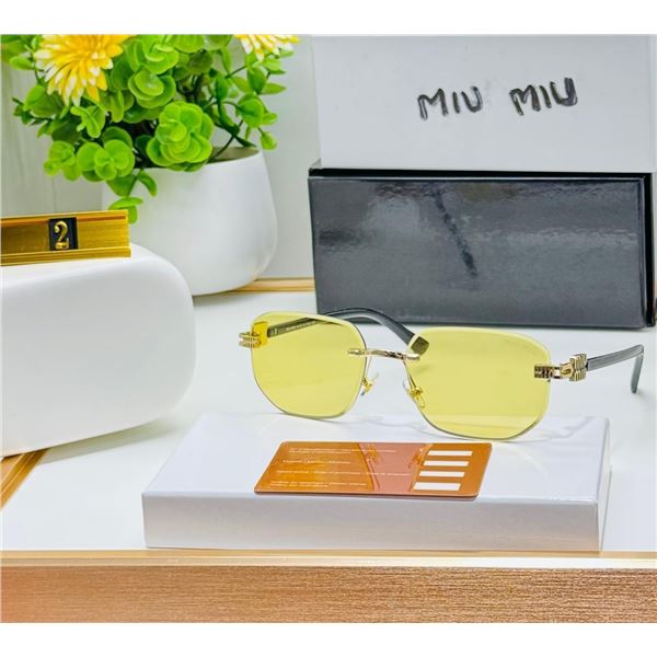 MIU MIU UNISEX HIGH-END REPLICA SUNGLASSES. BRAND NEW IN BOX