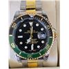 Image 1 : NEW ROLEX SUBMARINER 126613LN REPLICA WATCH. STAINLESS-STEEL CASE AND 2 TONE OYSTER BRACELET. BLACK 