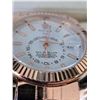 Image 2 : NEW ROLEX SKY DWELLER REPLICA WATCH. ROSE GOLD CASE AND JUBILEE BRAC
