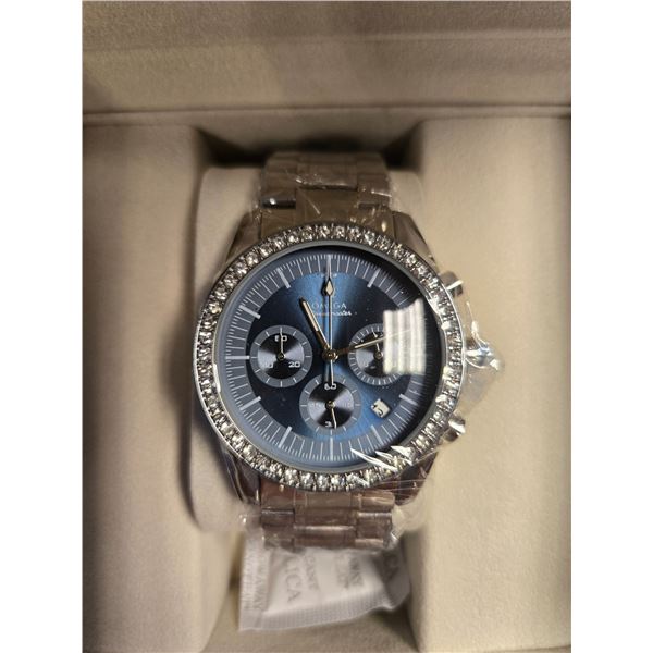 NEW EXQUISTE OMEGA QUARTZ SPEEDMASTER PROFESSIONAL WITH CHRONOGRAPH WATCH 1:1 REPLICA. STAINLESS STE