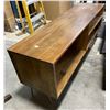 Image 2 : Solid Wooden & Metal Media Console - approx. 5ft x 16" x 2ft
