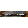 Image 2 : Set of 2 Black Wooden Bench - Approx. 62" & 75" Long