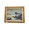 Image 2 : Group of 3 Art Pieces - includes an original Acrylic on Canva Still Life Signed "John A. Mclean. 195