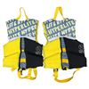 Image 2 : NEW Set of 2 Hyperlite Child Size Life Jackets - Yellow & Black