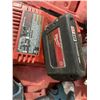 Image 3 : Milwaukee Case with a M18 Lithium Drill w/ Charger & Makita 18V Impact Drill