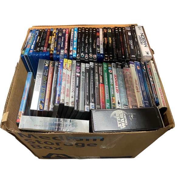 Box full of Misc. DVD - includes various Movies (approx. 250 pcs)