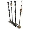 Image 1 : Group of 4 Movie Set Dec Assorted Antique Style Floor Lamps