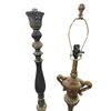Image 3 : Group of 4 Movie Set Dec Assorted Antique Style Floor Lamps